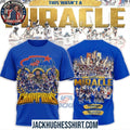 USA Hockey Champions 2026 This Wasn’t A Miracle Logo Two Sided T-Shirt