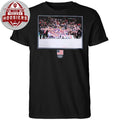 USA Hockey Fanatics Medal Moment Flag T-Shirt