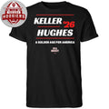 USA Hockey Gold Medal Women’s Men’s Megan Keller Jack Hughes T-Shirt