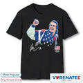 USA Hockey Jack Hughes Gold Medal Flag Signature shirt