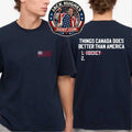 USA Hockey Thing Canada Does Better Than America Hockey Gold Olympics Winter 2026 Two Sided T-Shirt