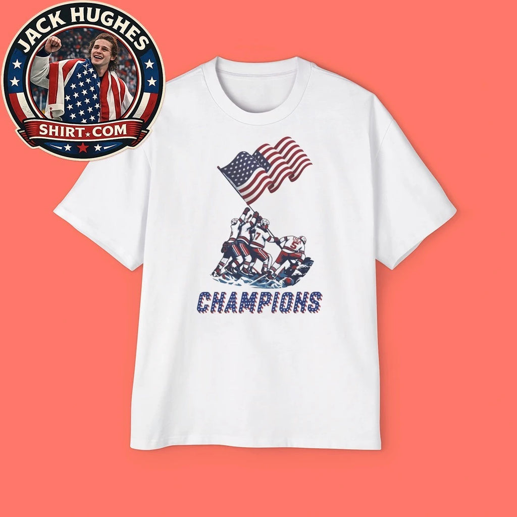 USA Hockey Victory Flag Trending Shirt