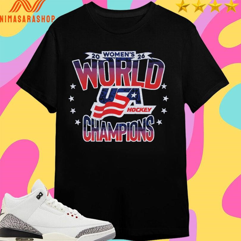 USA Hockey Women’s World Champions 2026 Shirts