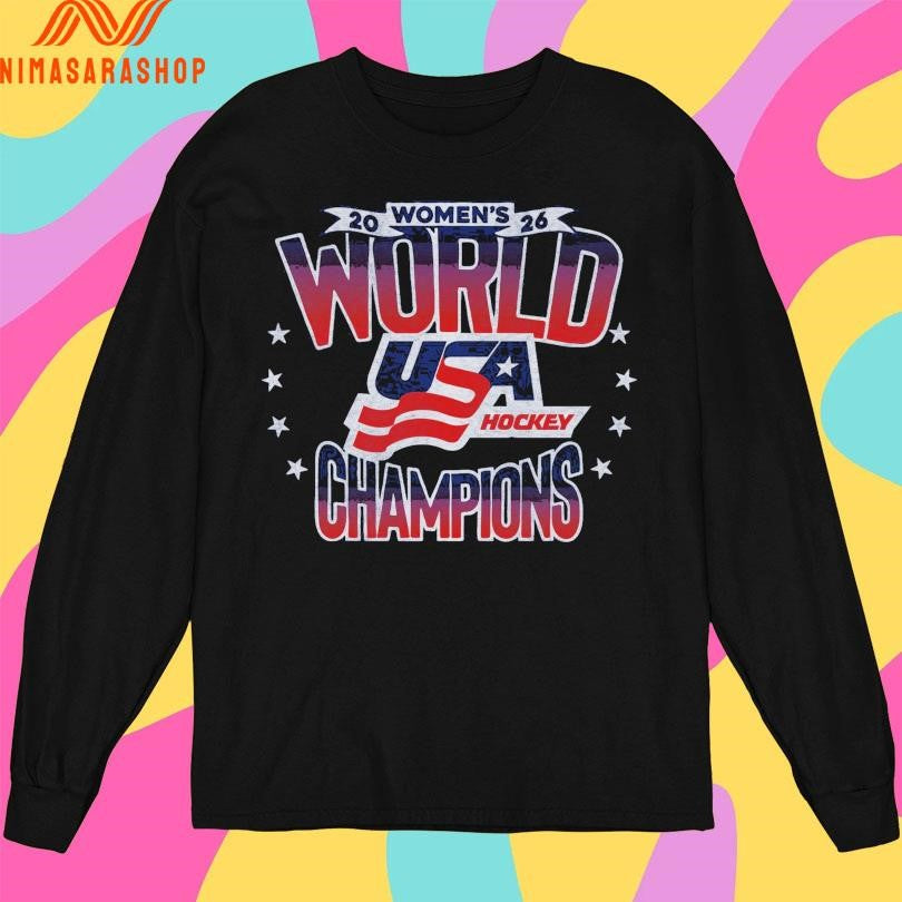 USA Hockey Women’s World Champions 2026 Shirts