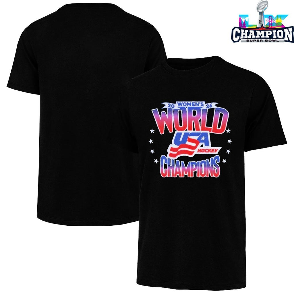 USA Hockey Women’s World Champions 2026 T-Shirts