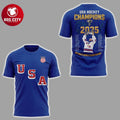 USA Hockey World Junior 2025-2026 Champs Golden Era Two Sided Shirt
