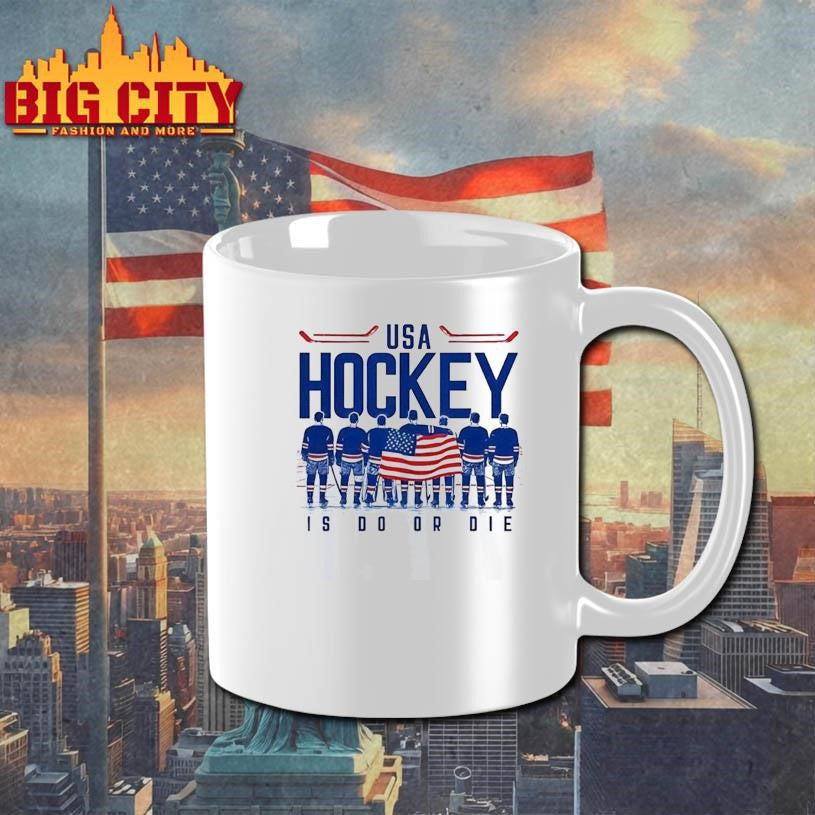 USA Hockey is do or die players flag shirt