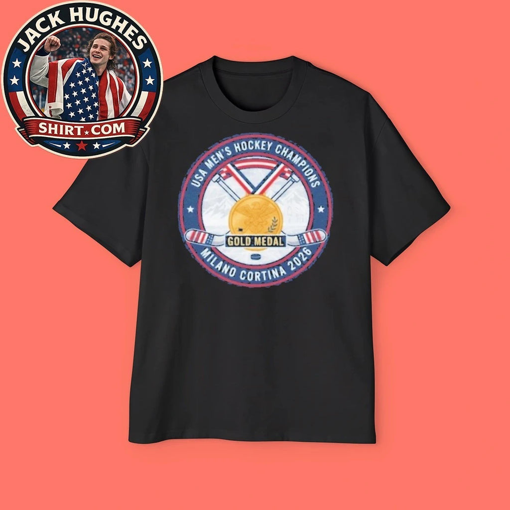 USA Men’s Hockey Champions Gold Medal Milano Cortina 2026 Trending Shirt