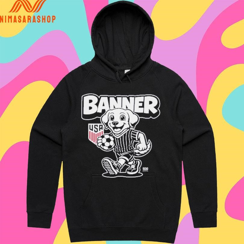 USA Soccer Mascot Banner Shirts
