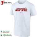 USA Soccer team logo no under only dogs shirt