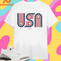 USA Stars Stripes And Baseball Shirts