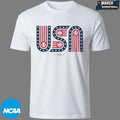 USA Stars Stripes And Baseball T-Shirts