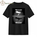 USA in news peace, USA infact war tee
