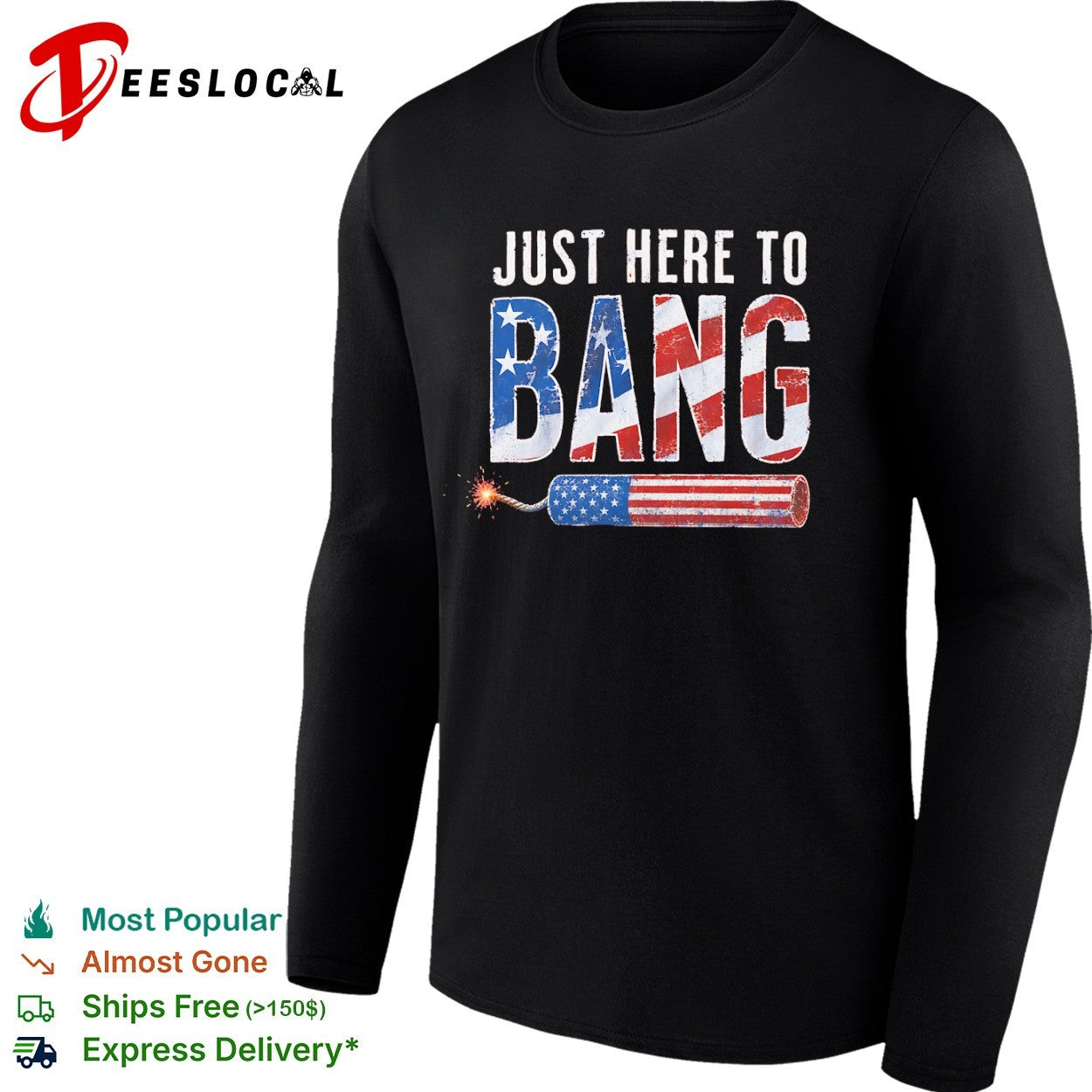 USA just here to bang dynamite shirt