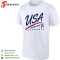 USA soccer team stars line football club 26 shirt