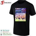 USA team celebrating goal Almost Friday shirt