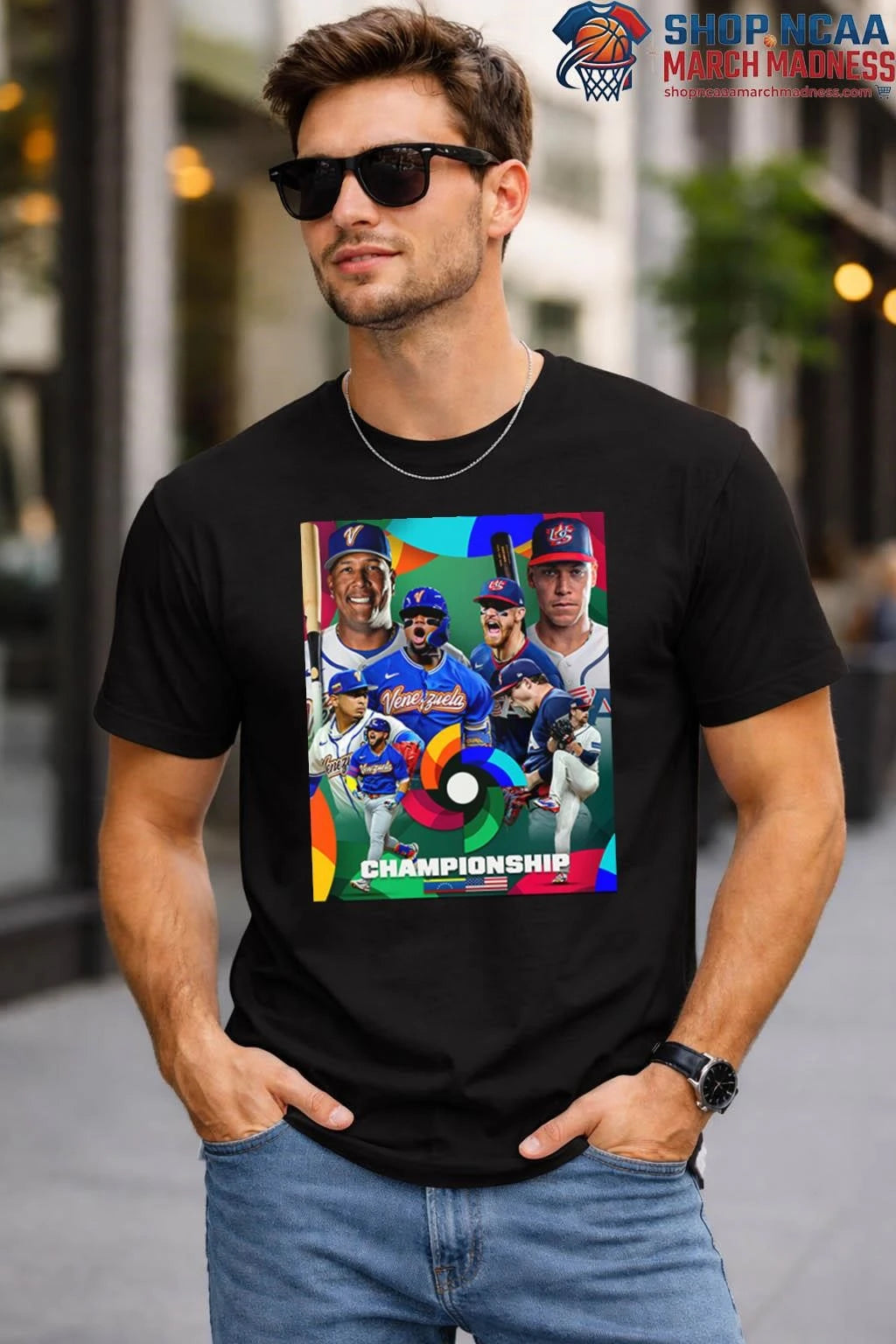 USA vs Venezuela World Baseball Classic Final Championship 2026 Unisex T Shirt USA vs Venezuela World Baseball