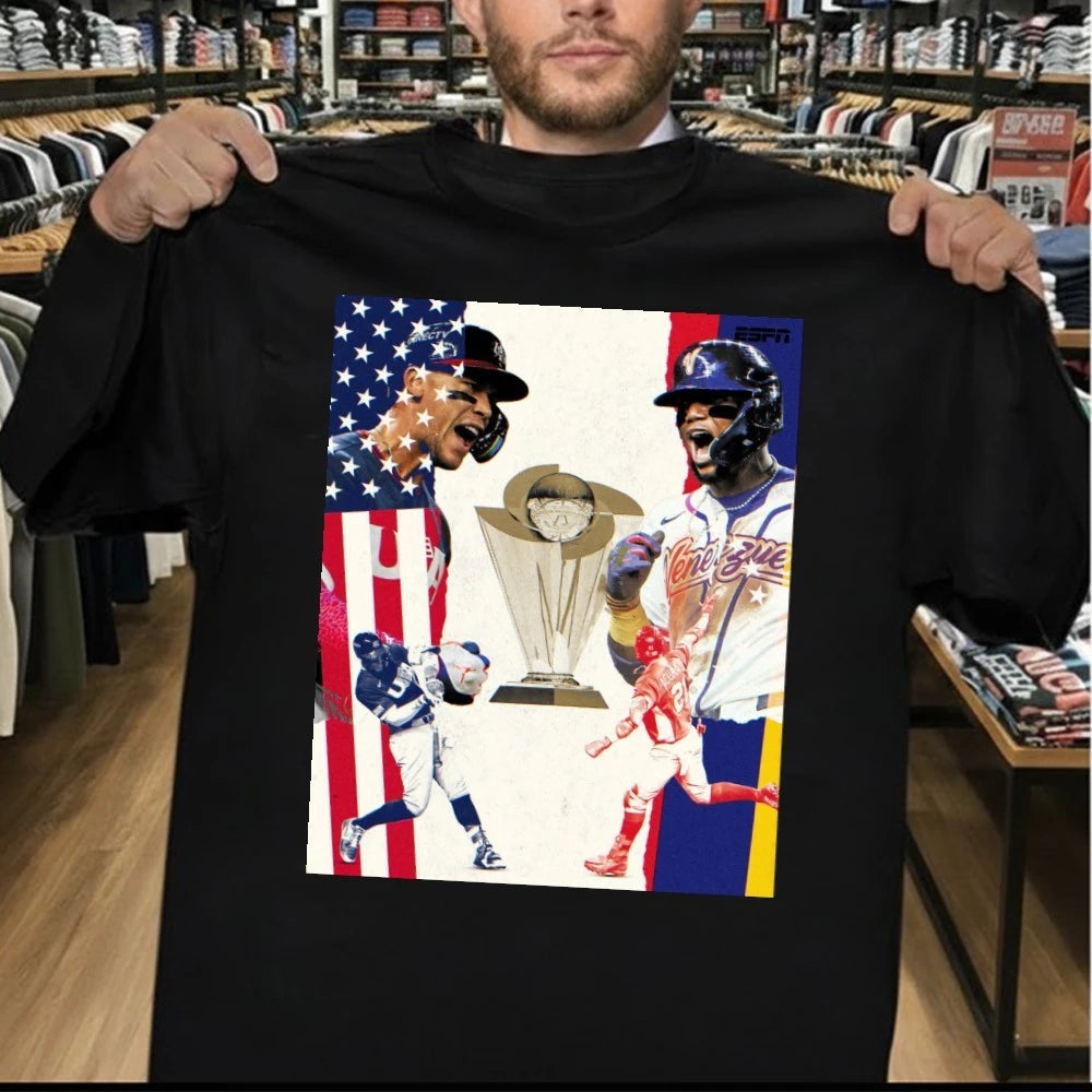USA vs Venezuela World Baseball Final Championship 2026 Poster Shirt