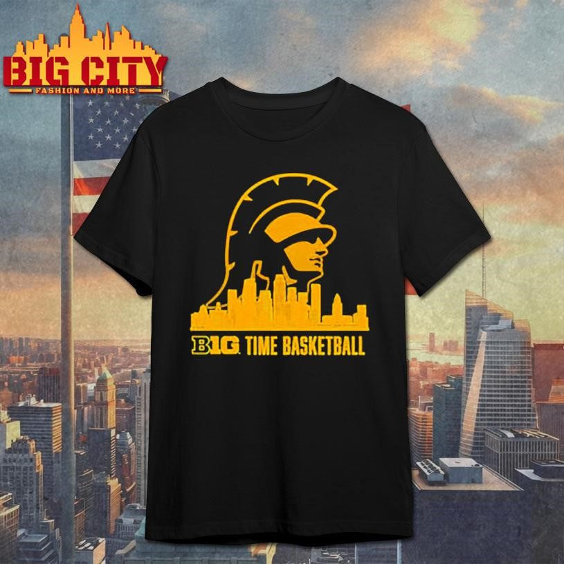 USC Trojans Big Ten Time basketball city skyline shirt