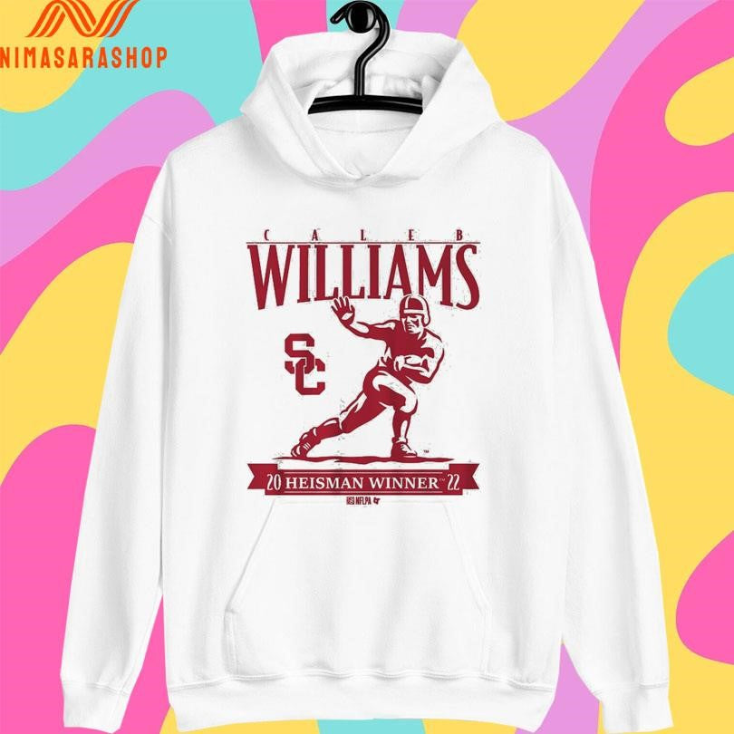 USC Trojans Football Caleb Williams Heisman Winner Trophy Shirts