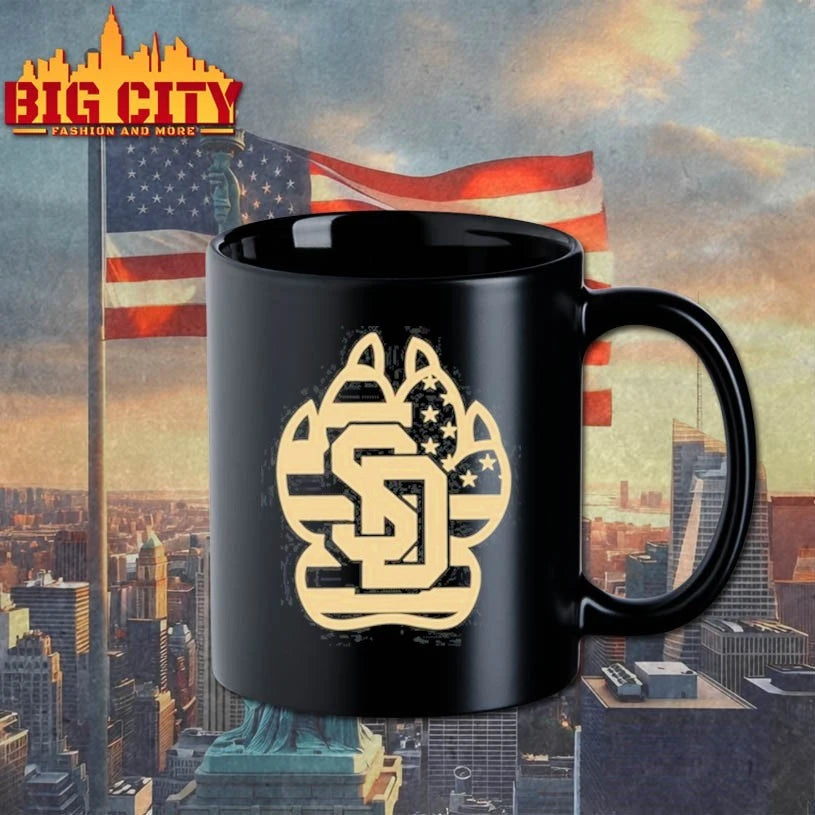 USD University of South Dakota Coyotes logo shirt