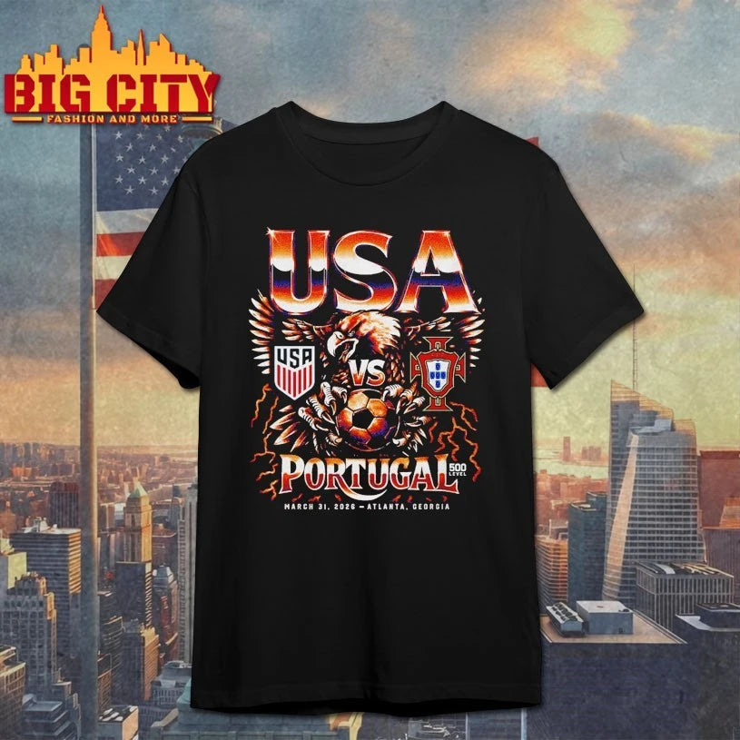 USMNT Vs. Portugal 2026 Match Up T-shirt
