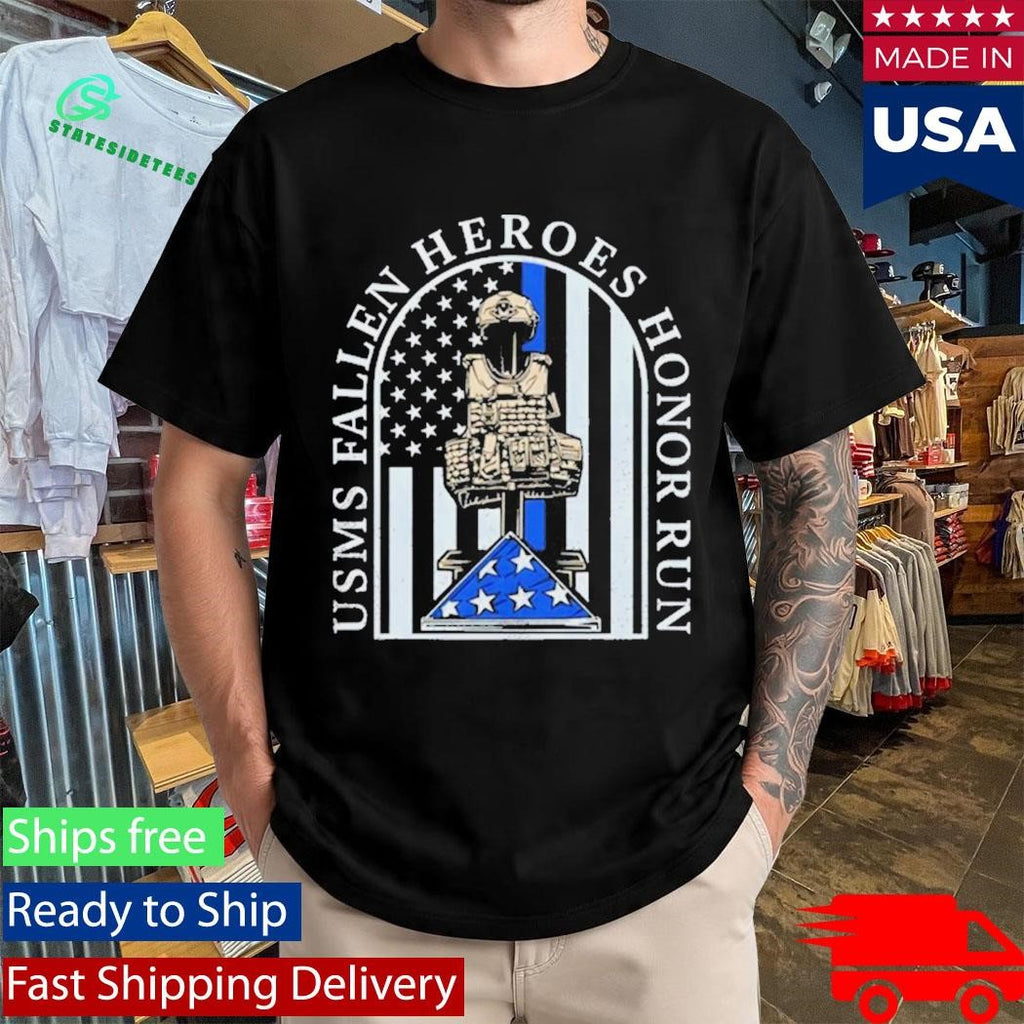 USMS Fallen Heroes Honor Run Shirt