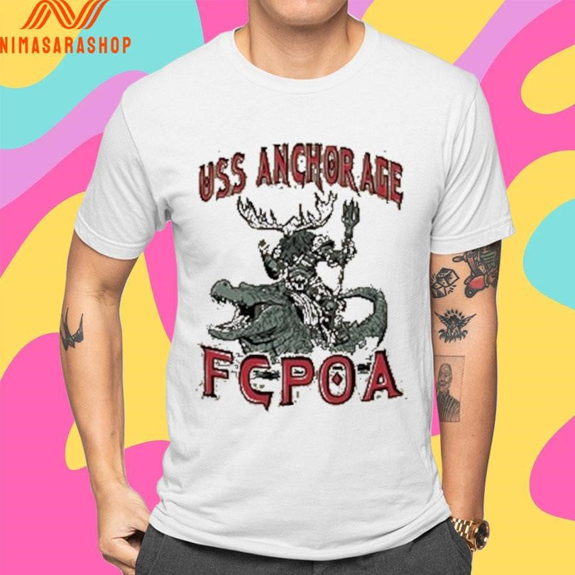 USS Anchorage FCPOA LPD 23 Shirts