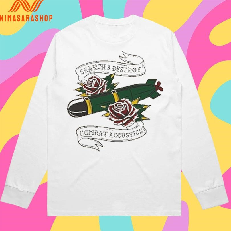 USS Bulkeley Search And Destroy Combat Acoustics Shirts