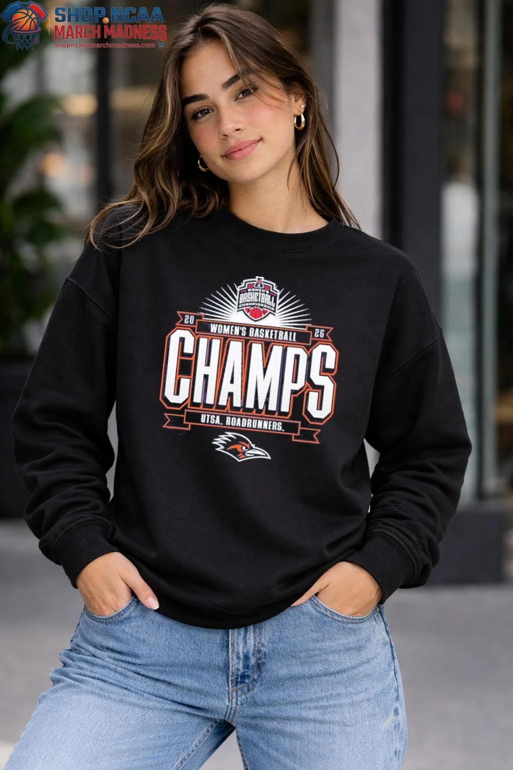 UTSA Roadrunners 2026 American Conference Women’s Basketball Tournament Champions T-Shirt