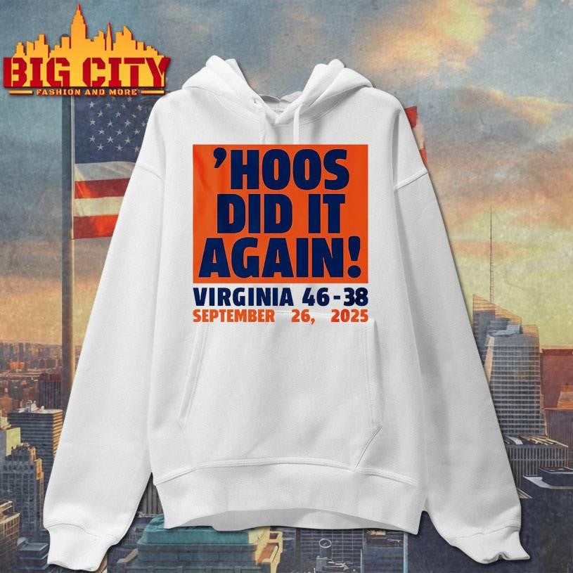 UVA Football ‘Hoos Did It Again! Shirt