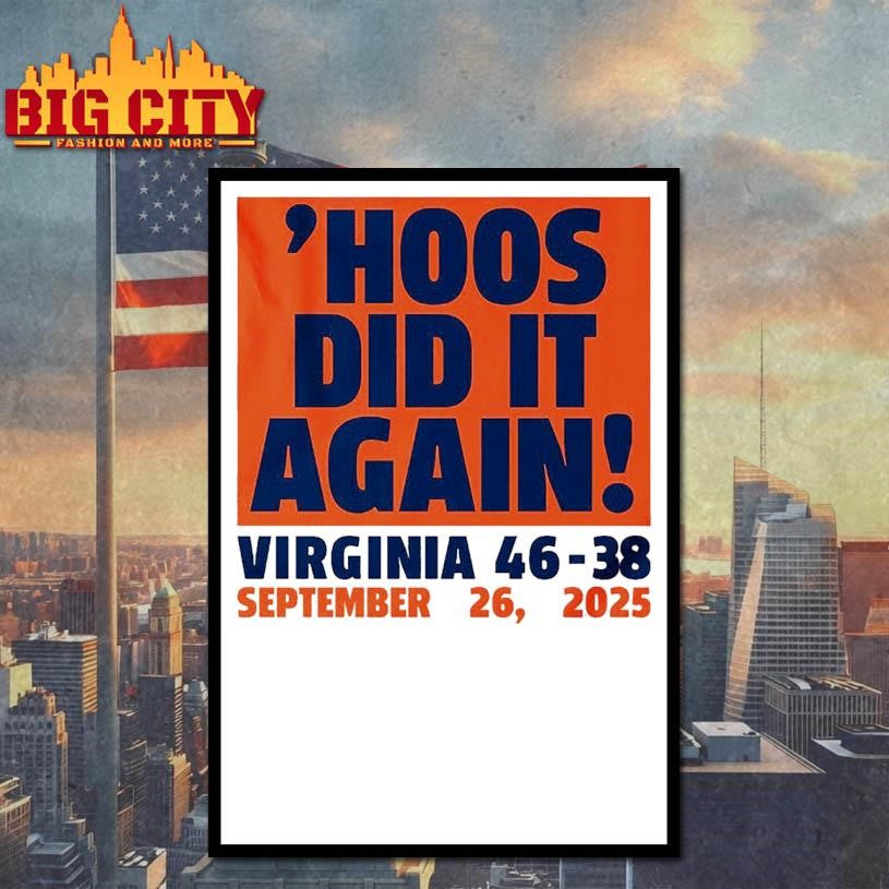 UVA Football ‘Hoos Did It Again! Shirt