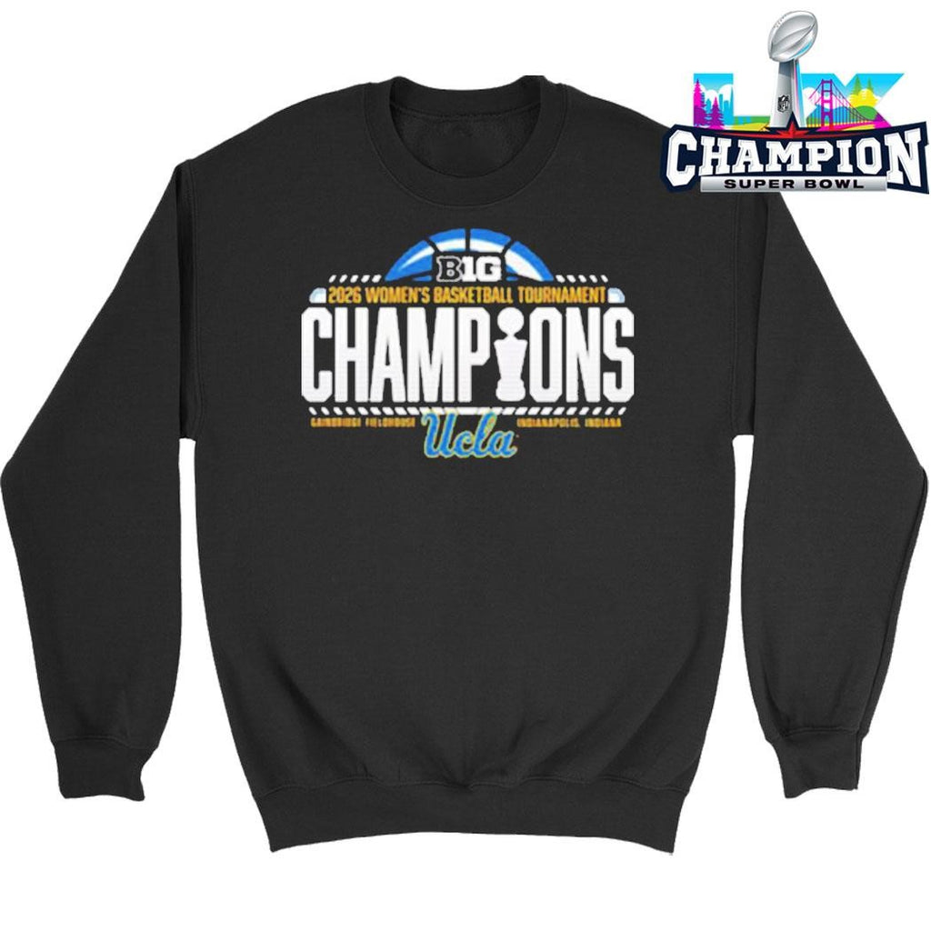 Ucla Bruins Women’s Basketball Champions 2026 Big Ten Women’s Basketball Tournament Shirt