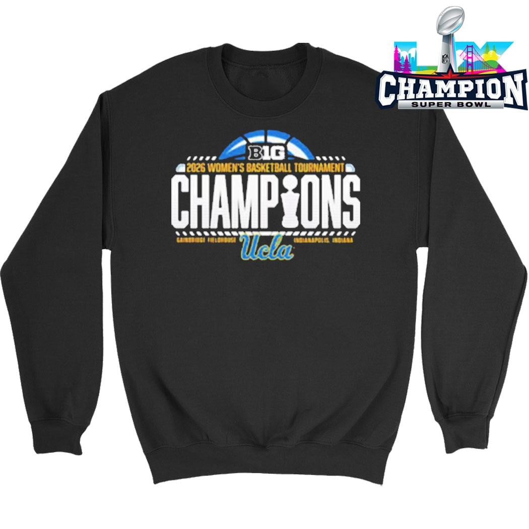 Ucla Bruins Women’s Basketball Champions 2026 Big Ten Women’s Basketball Tournament Shirt