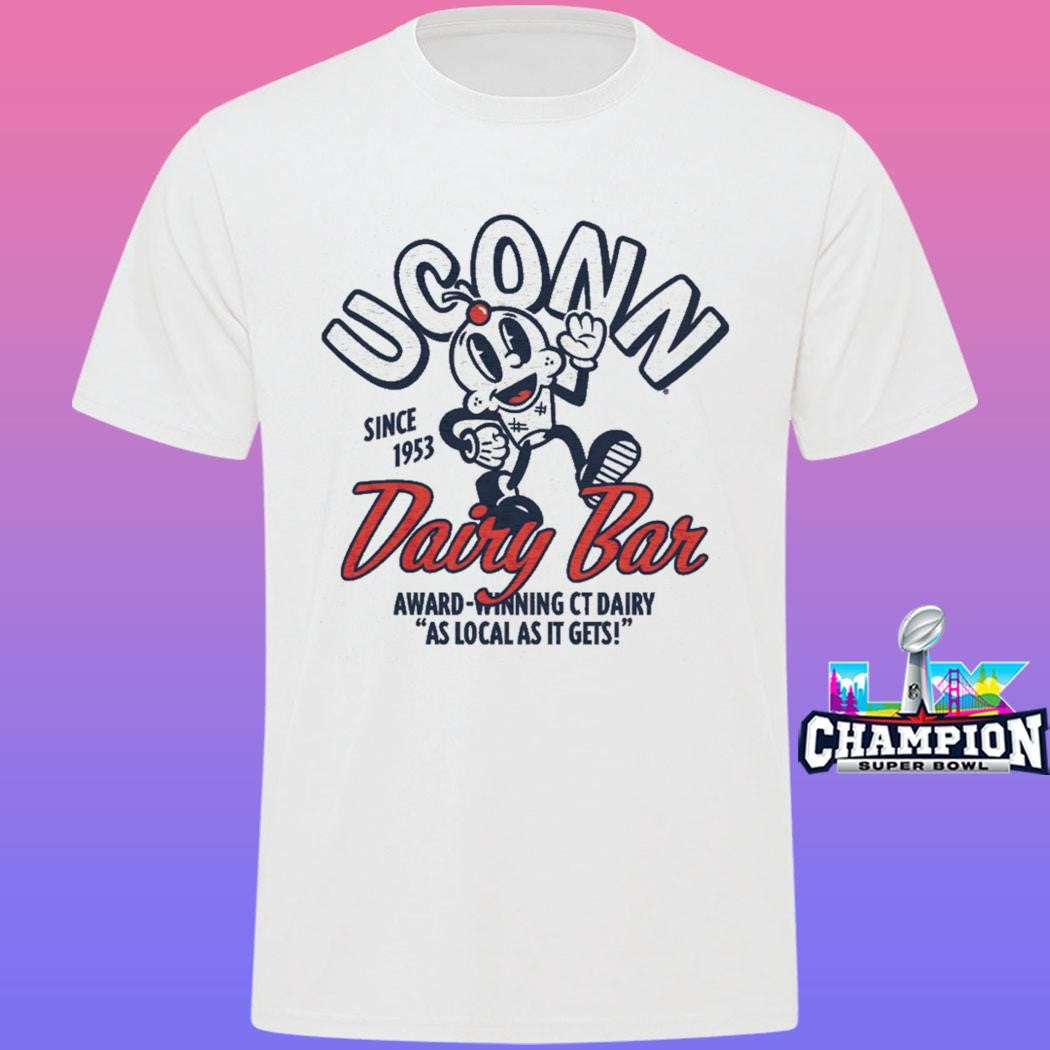 Uconn Dairy Bar Award Winning Ct Dairy As Local It Gets Shirt