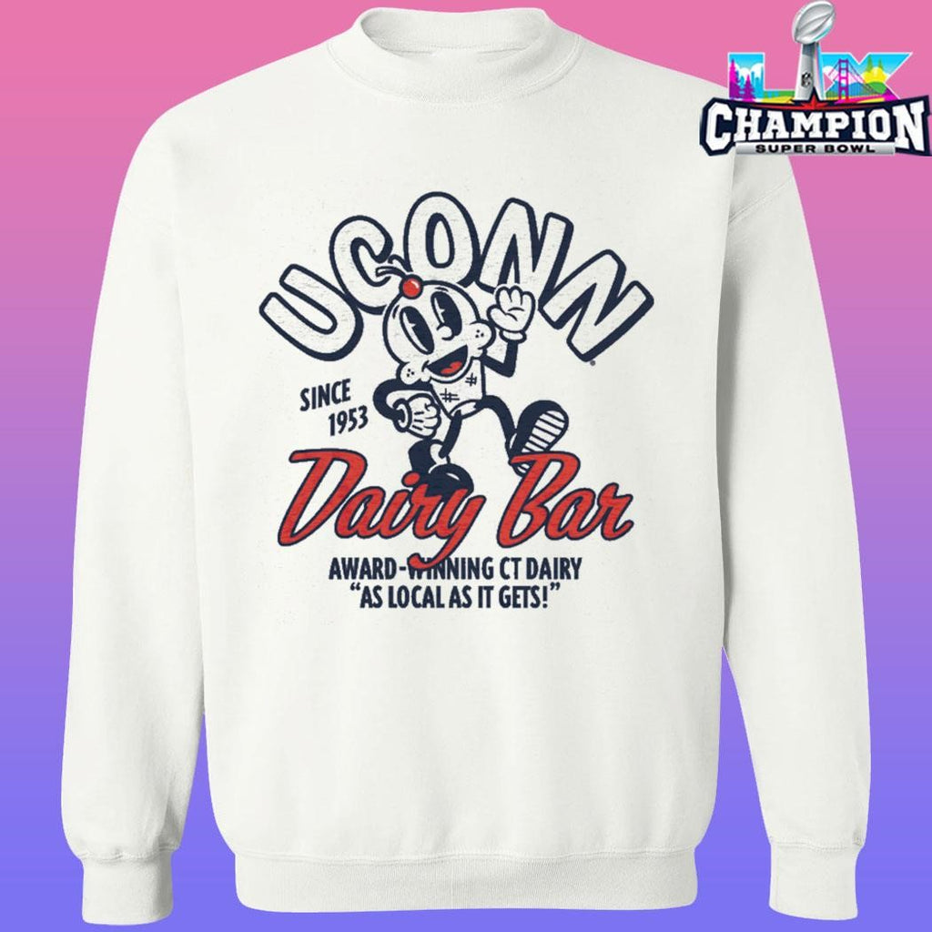 Uconn Dairy Bar Award Winning Ct Dairy As Local It Gets Shirt