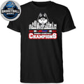 Uconn Huskies 2026 Big East Women’s Basketball Tournament Champions city skyline logo Shirt