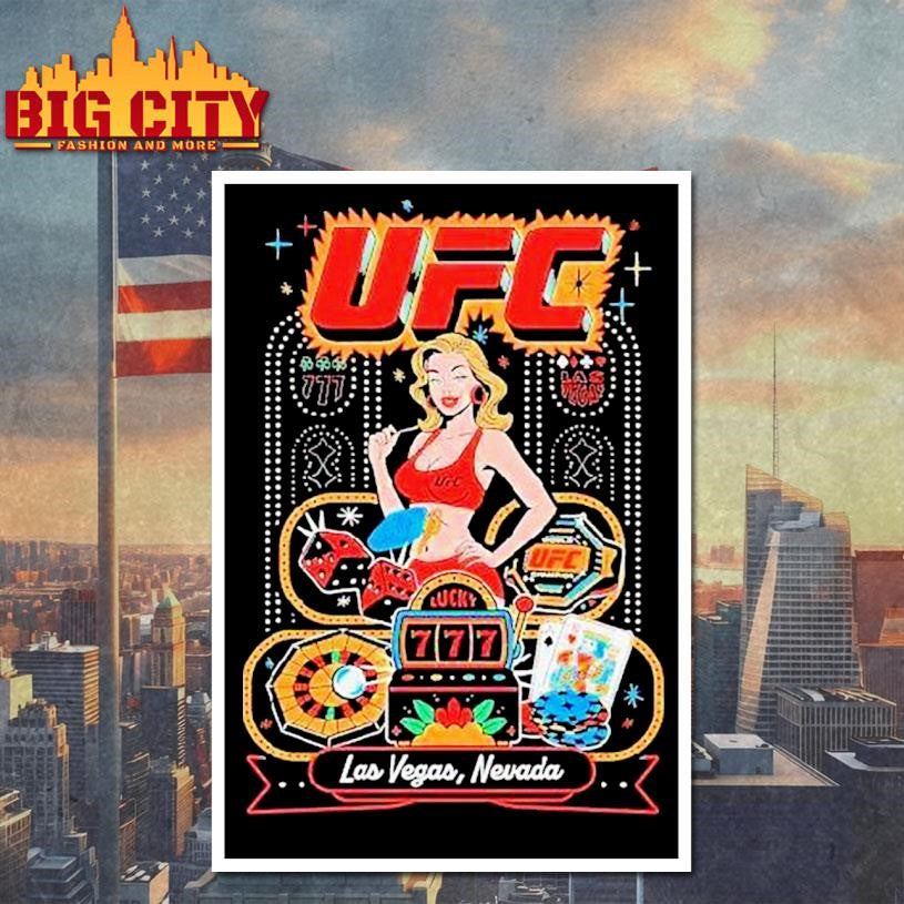 Ufc 324 Old Las Vegas Nevada Lucky Girl Shirt