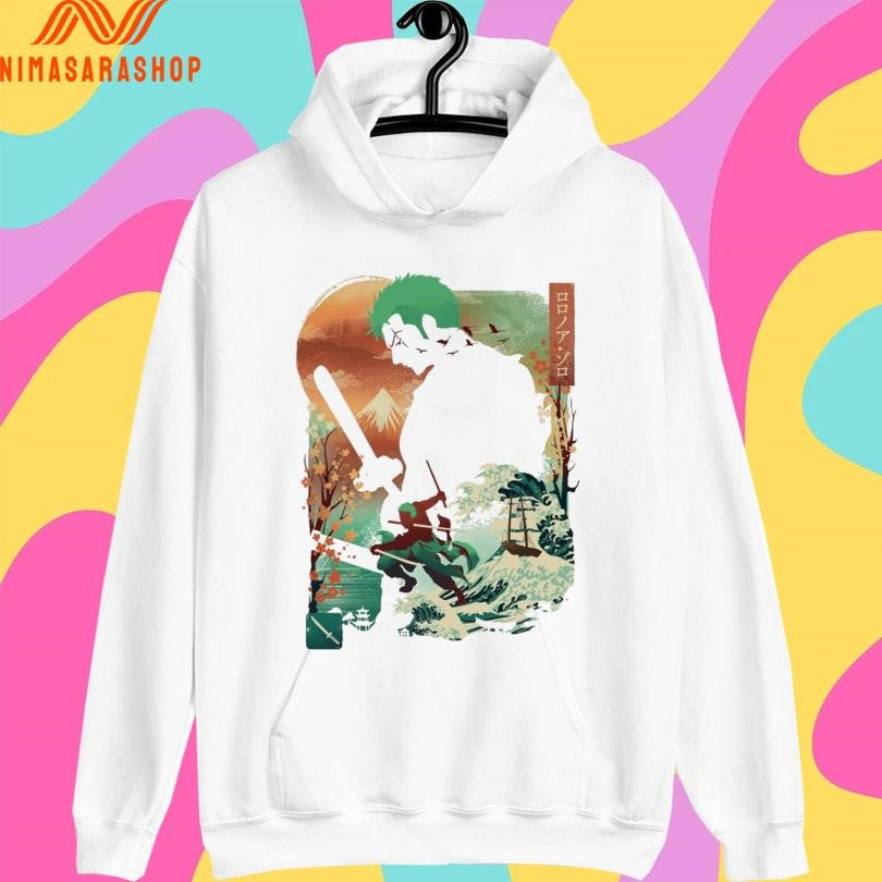 Ukiyo Master Swordsman Roronoa Zoro Shirts