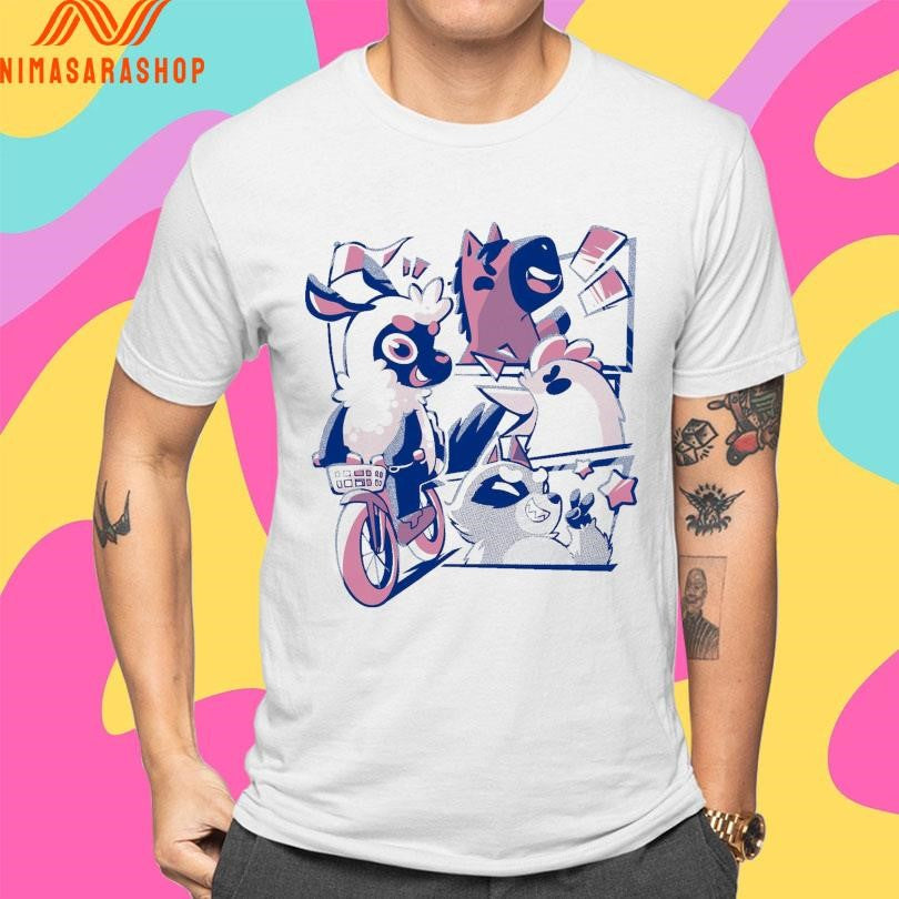 Ultimate Bike Rider Ultimate Sheep Raccoon Shirts