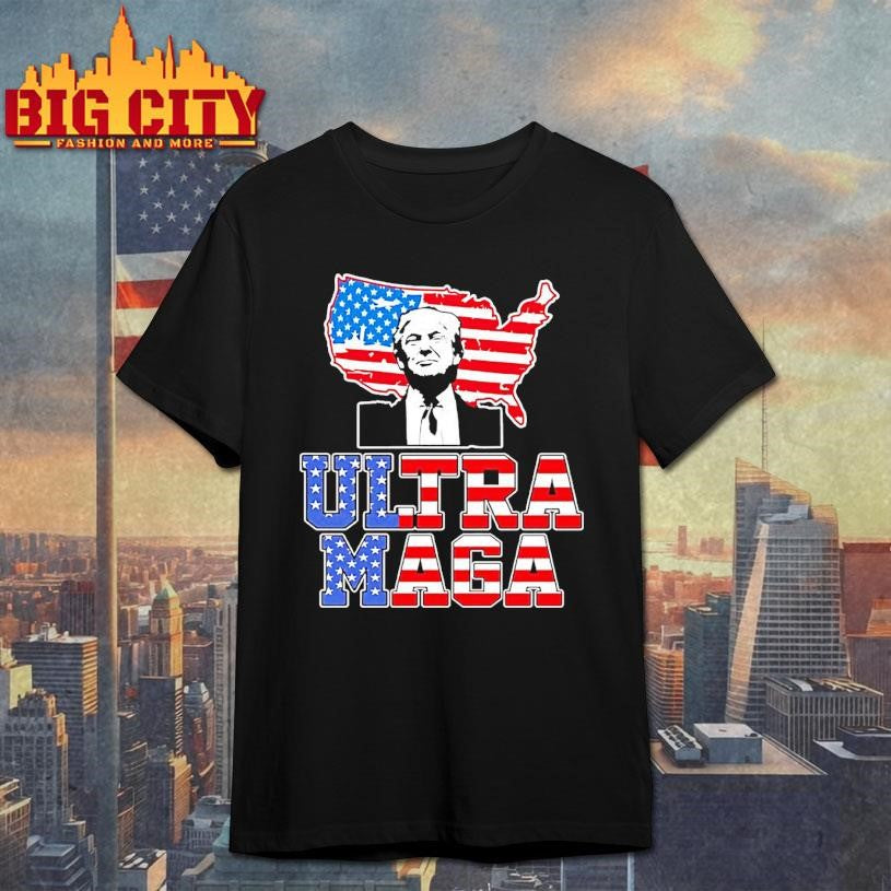 Ultra Mega Patriotic Trump Republicans Usa Flag Shirt