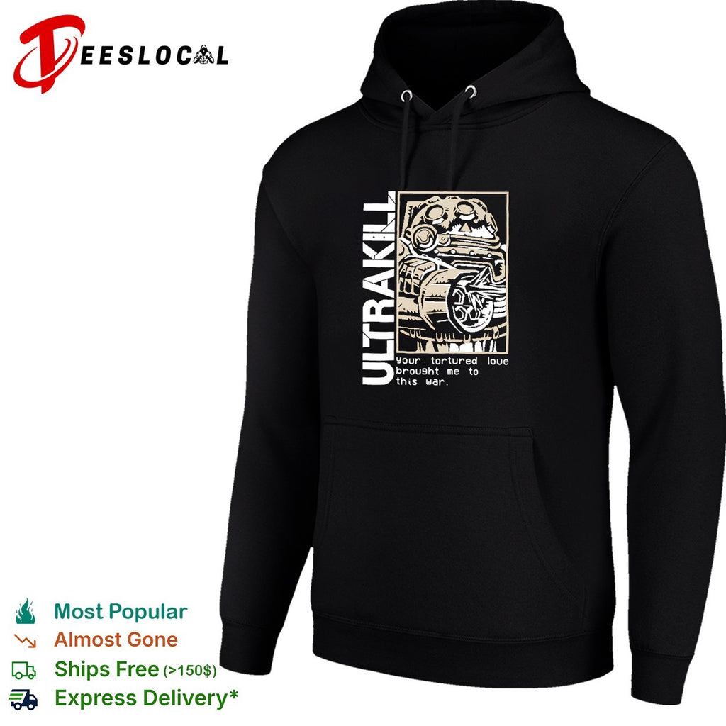 Ultrakill your tortured love video game shirt