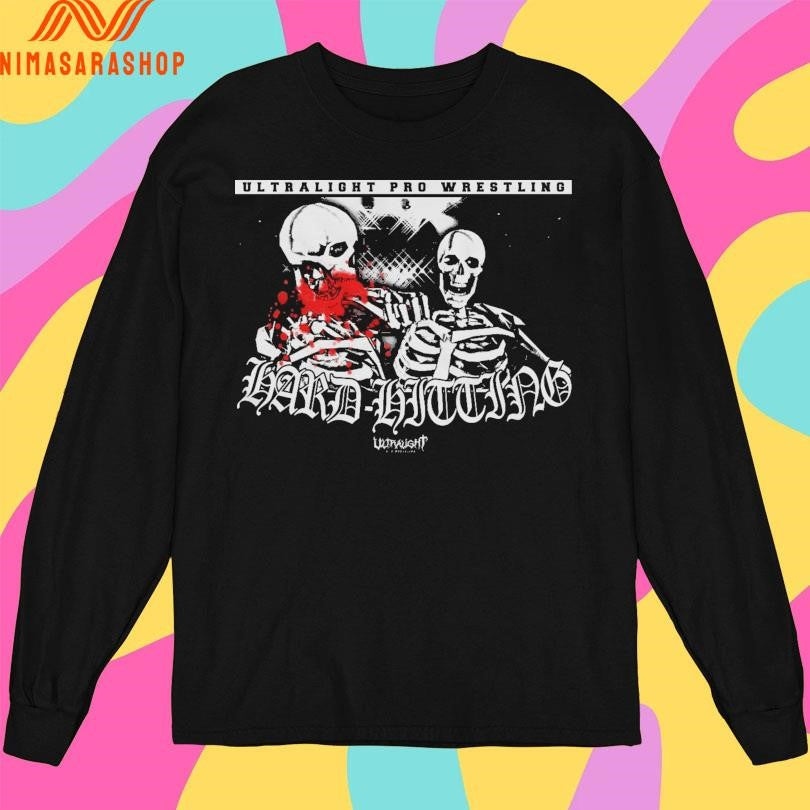 Ultralight Pro Wrestling Hard-Hitting Skeleton Shirts