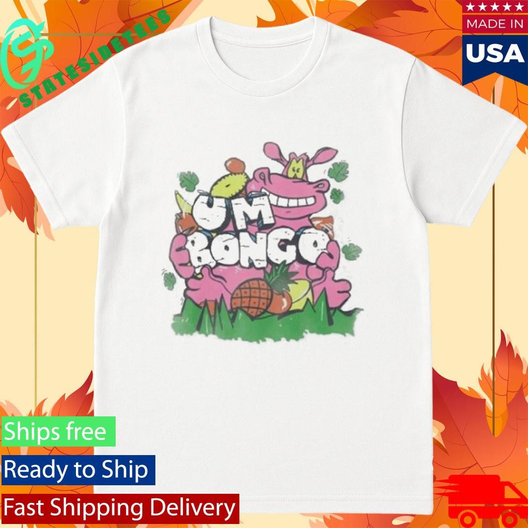 Um Bongo Cartoon Hippo T-Shirt