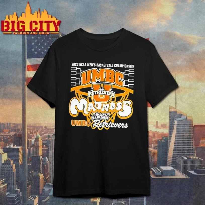 Umbc Retrievers 2026 Ncaa Mens Basketball Championship March Madness Shirt