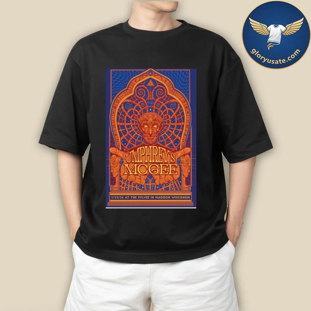 Umphrey’s McGee January 23 2026 Madison Wisconsin Poster Shirt
