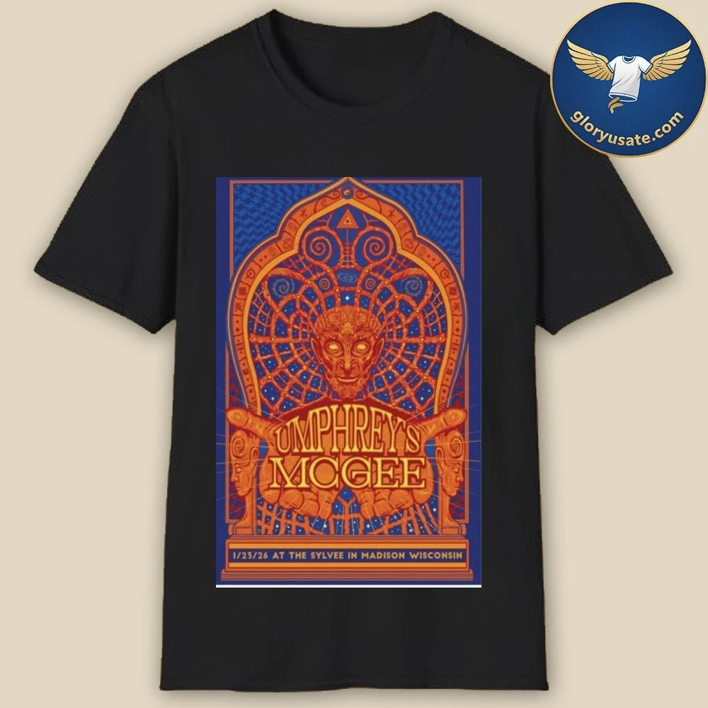 Umphrey’s McGee January 23 2026 Madison Wisconsin Poster Shirt