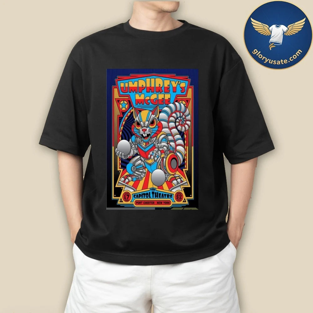 Umphrey’s McGee Port Chester New York February 7 2026 Poster Shirt