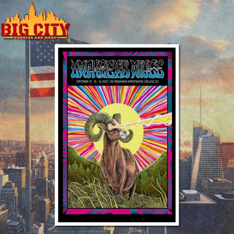 Umphrey’s McGee Sep 12-13 2025 In Bellvue CO Poster shirt