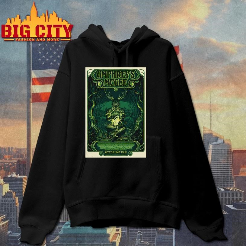 Umphrey’s McGee Sky’s The Limit Tour Winter 2026 Poster Shirt